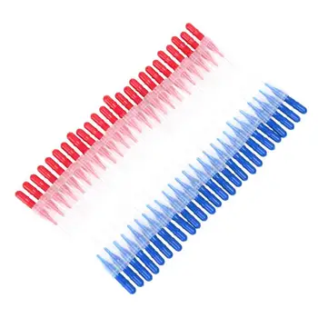 

50PC Tooth Flossing Head Hygiene Dental Plastic Interdental Brush Toothpick