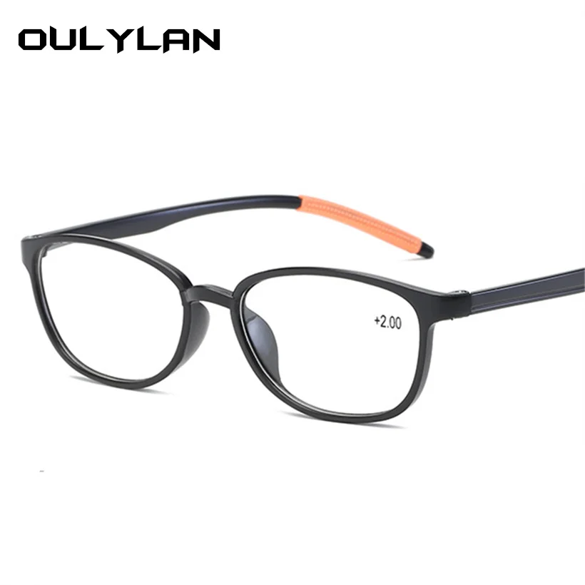 

Oulylan TR90 Reading Glasses Women Men Retro Presbyopic Eyeglasse Classic Anti Fatigue Hyperopia Diopter With +1.0 1.5 2.0 2.5