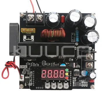 

900W Power Supply Module DC 8~60V to 10~120V 15A NC Adjustable Voltage Regulator DC12V 24V Adapter/Driver with Voltmeter Ammeter