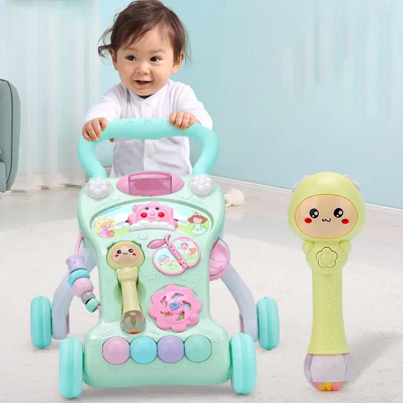 

Baby Walking Aids Trolley Toy Baby And Child Anti Rollover Stroller Baby Walker