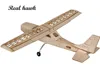 RC AirPlanes Laser Cut Balsa Wood Airplane Kit Cessna-150 Frame without Cover Wingspan 960mm Model Building Kit Woodiness model ► Photo 2/4