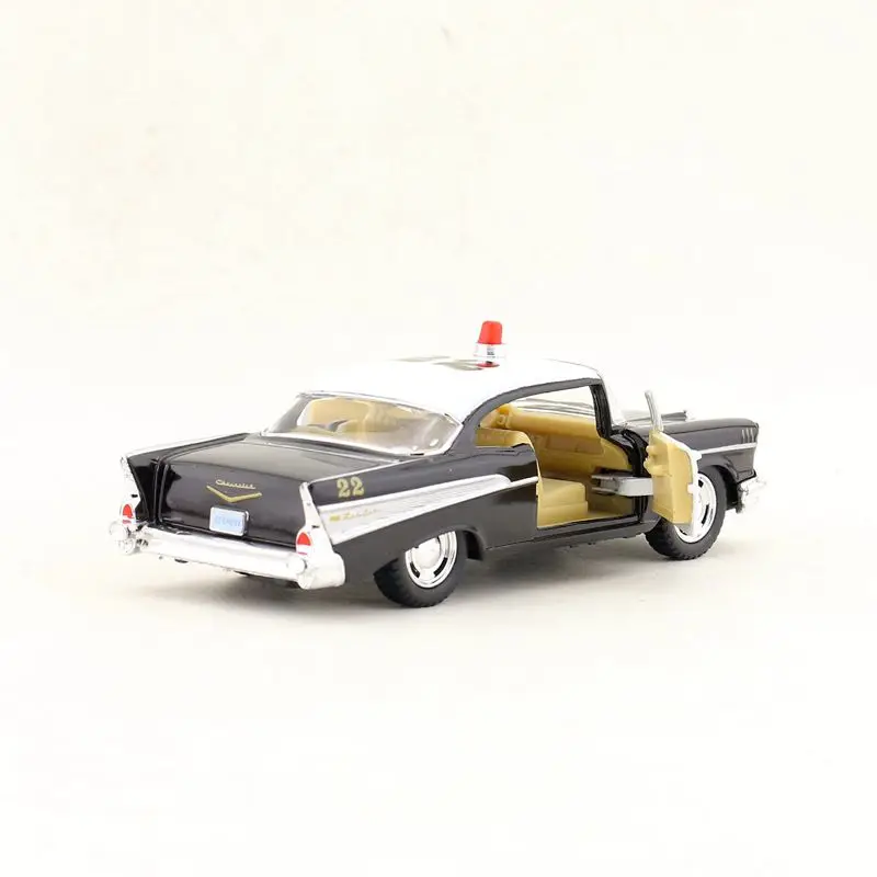 KINSMART литая металлическая модель/Масштаб 1:40/1957 Chevrolet Bel Air полицейская