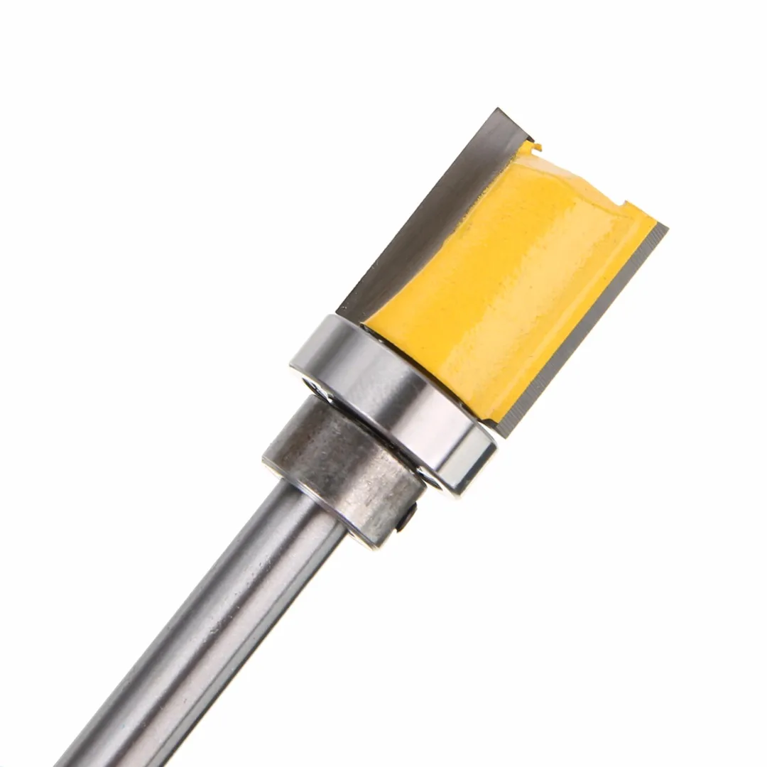1 шт. трафаретная фреза из сплава 3/4 дюйма H x 5/8 W 1/4 хвостовик инструмент для