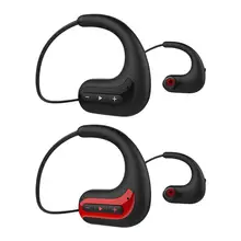 Беспроводная стерео-гарнитура с Bluetooth 8G памяти 8 уровень водонепроницаемый головной монтаж Спорт Плавание бег наушники Поддержка карты
