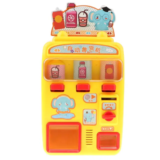 US $20.99 Miniature Electic Plastic Vending Machine Role Playing Pretend Play Game Educational Toys Birthday