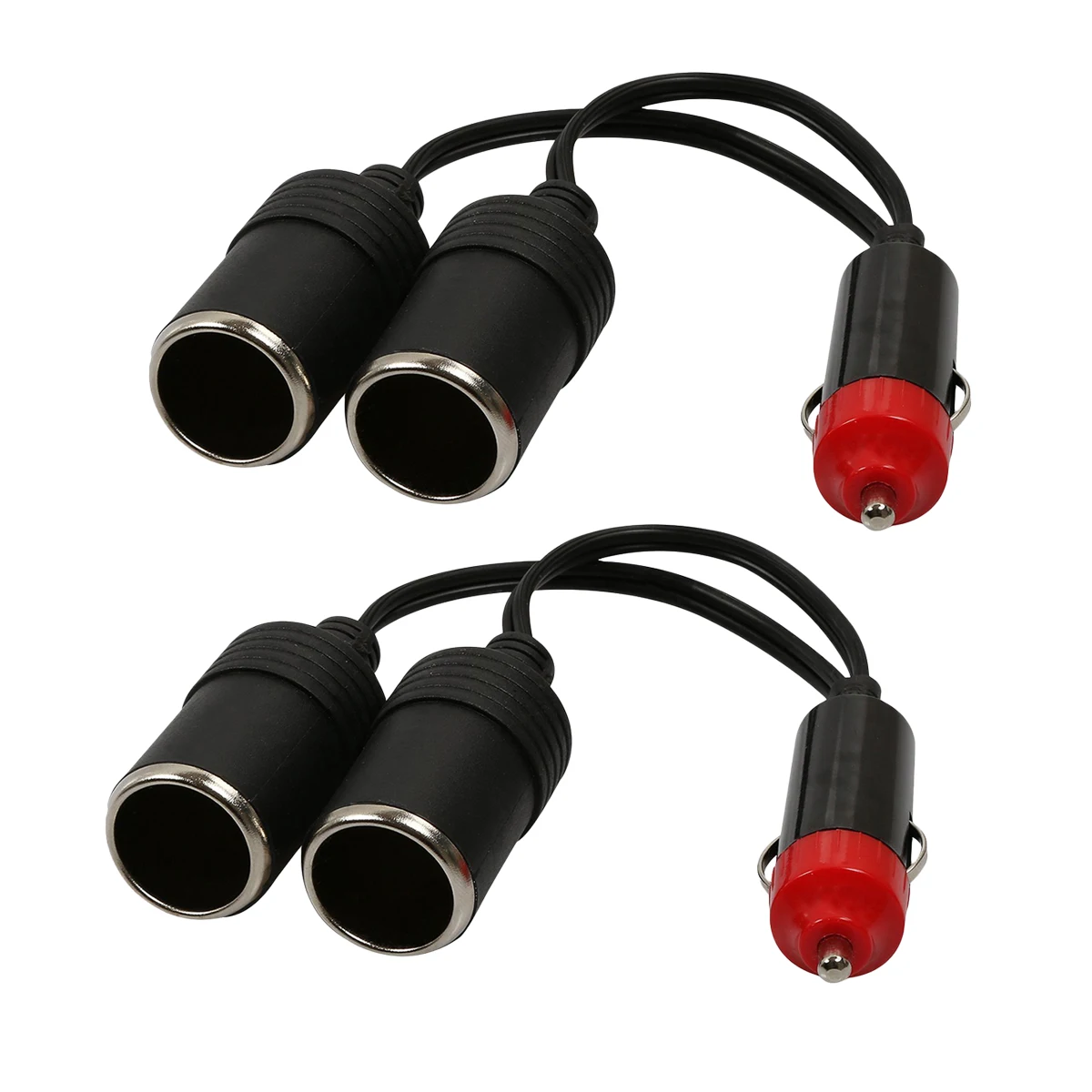 

1 To 2 Professional Car Cigarette Lighter Socket Adapter Port Lighter Socket Adapter For Truck Automobile Vehicle Boat RV