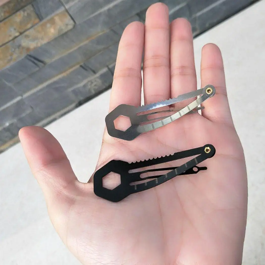 Универсальный Тактический заколки для волос шпилька Selfdefense EDC Открытый выживания