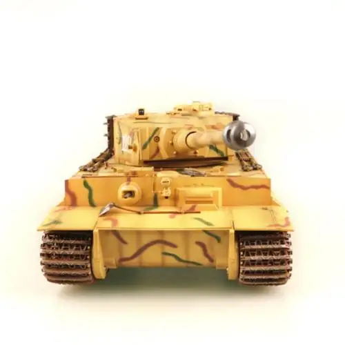 Трубач 00808 1/16 2,4G RC тигр я пустыни боевой танк модель Электрический бронированный