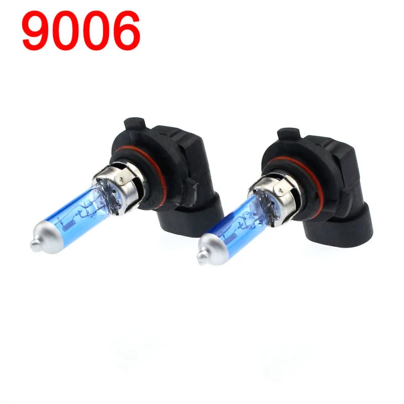 

2pcs 9005/9006 Xenon HID Headlight Hi/Lo Beam Halogen Bulbs 6000K 100W White E T