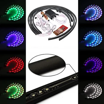 

LED Undercar Illumination 7 Colors Change Light Lamp Set