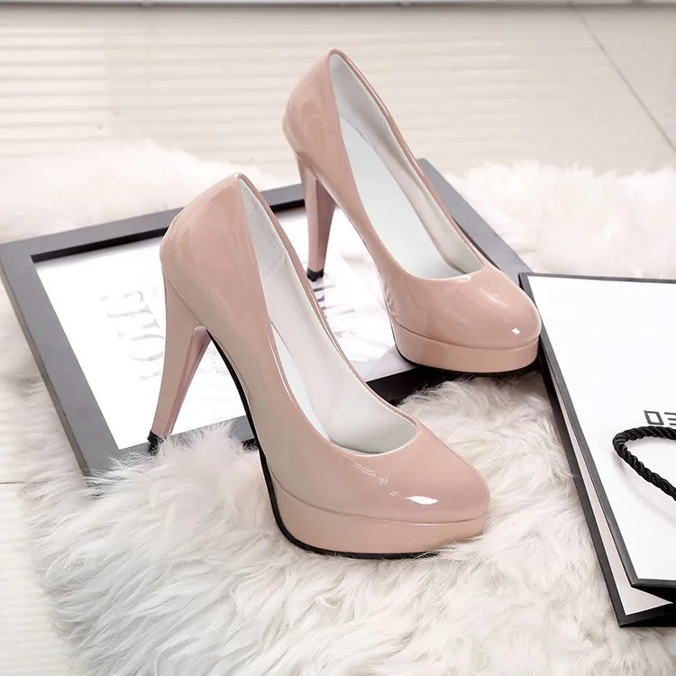 soft leather high heels