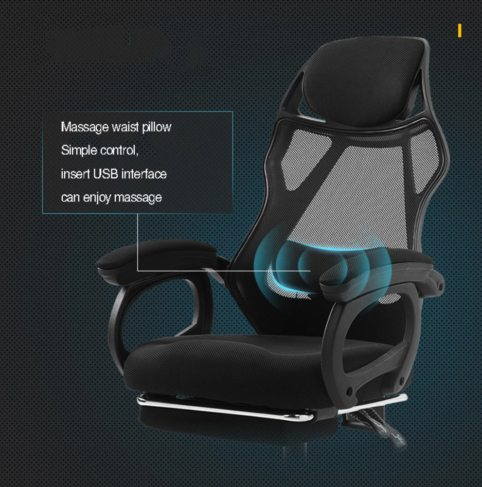 

Work In An executive armrest covers for comfort Office furniture Sit gaming Chair Ergonomics Revolving The Foot Boss New