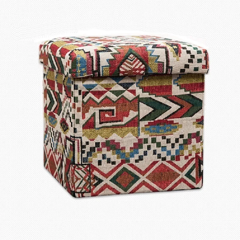 Gonflable Sgabelli موطئ أريكة Escalera Plegable ماديرا خمر الأثاث دي Rangement Taburete Pouf Poef تخزين البراز