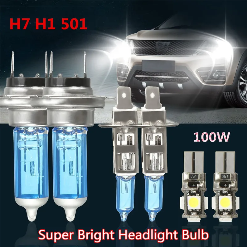 Vauxhall 55w Xenon Upgrade Main Side HeadLamp Light Bulbs WHITE Dipped Fog