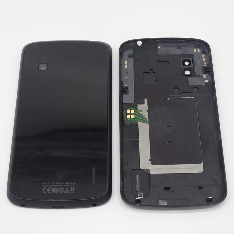 Крышка батарейного отсека для LG Google Nexus 4 E960 Задняя стеклянная крышка + запасные
