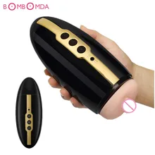 16 Rotating Beads Vibrator Intelligent Voice Oral Masturbator Automatic Telescopic Masturbation Pussy Cup Adult Sex Toys for Men