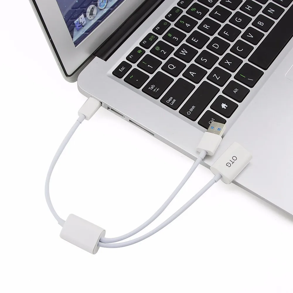 Переходник типа C с разъемом Папа OTG USB 3 0 аксессуары для компьютера разветвитель
