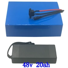 48v 1000W 1500W 2000W ebike battery 48v 20ah electric scooter battery 48v 20ah lithium scooter battery with 54.6V 5A charger conhismotor ebike 5a lithium battery charger for 48v electric bicycle battery 54 6v output voltage 100 240v input voltage