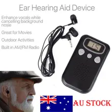 Перезаряжаемая пара цифровых слуховых аппаратов усилитель звука персональное значение уха USB AU
