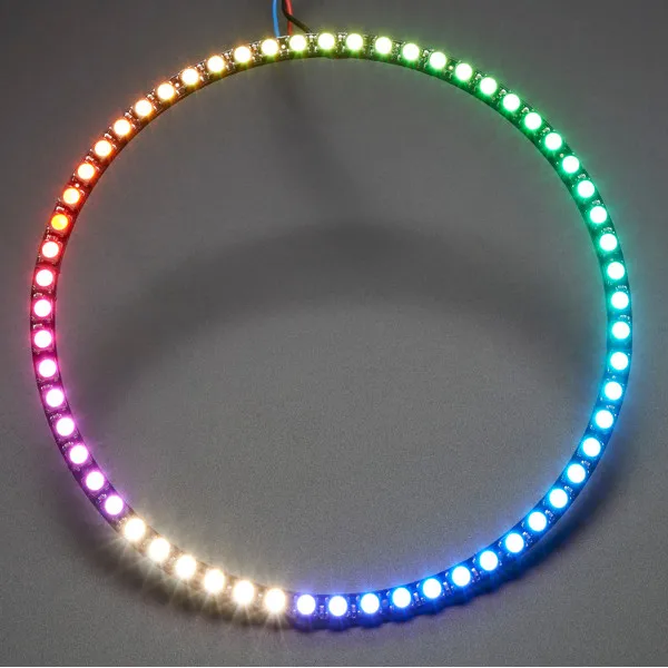 

1/4 60*5050 RGBW 4500K LED With Integrated Drivers Natural White Ring