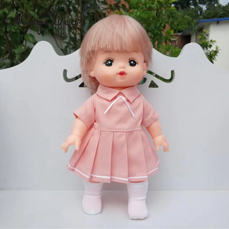Cute Mini Clothes Set for Mellchan Baby 9-11inch Newborn Doll Clothes Suit