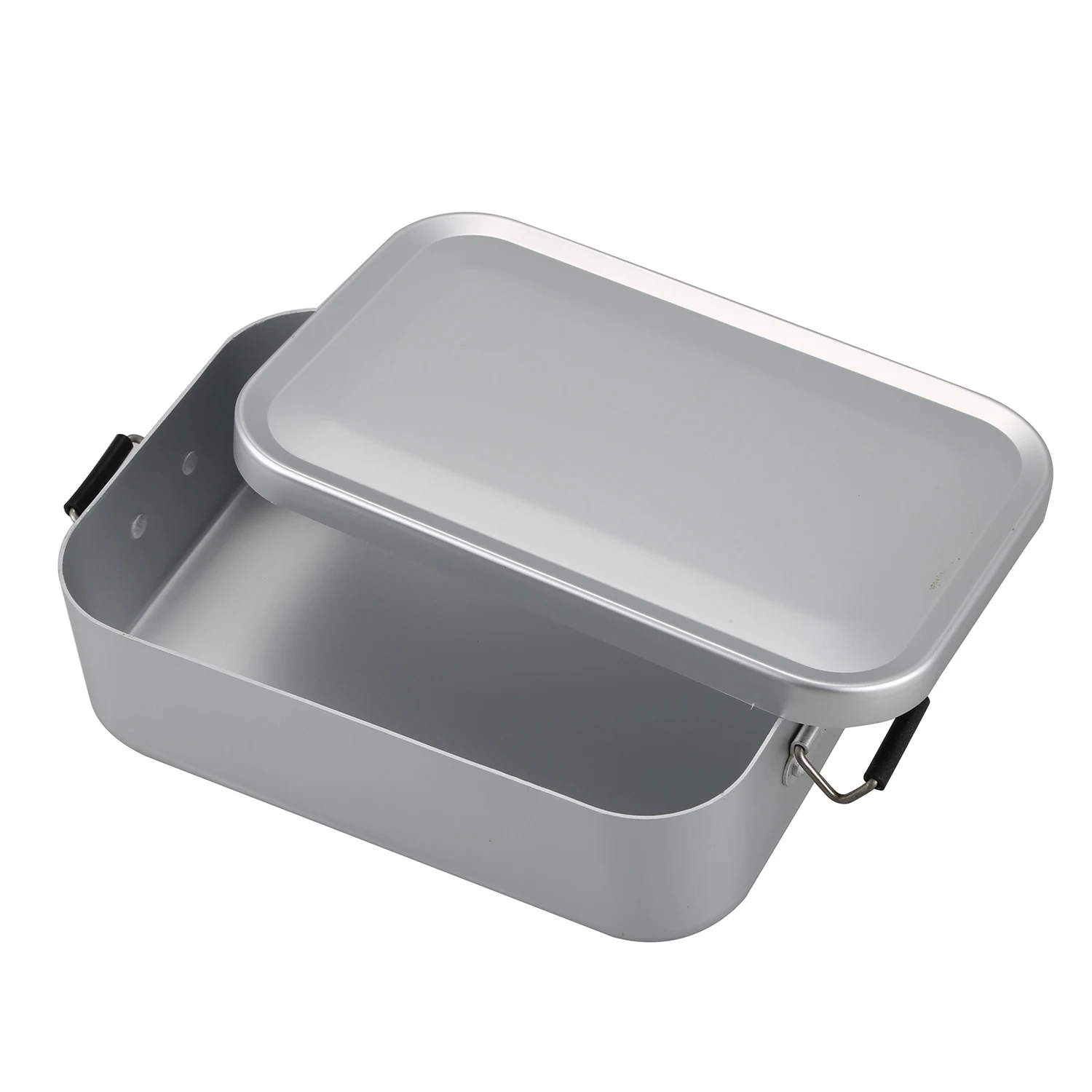 Nueva venta al aire libre caja de almuerzo de utensilios de cocina conjunto de Picnic de cena de cocina de desastre lata de aluminio