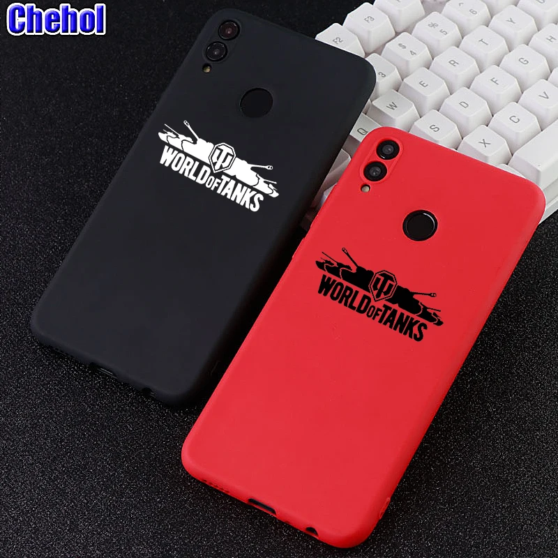 

Russia Phone Cases for Huawei Honor Note Mate10 Pro 20X Nova3 3i Case World of Tanks Soft Silicone Cell Phone Covers Accessories