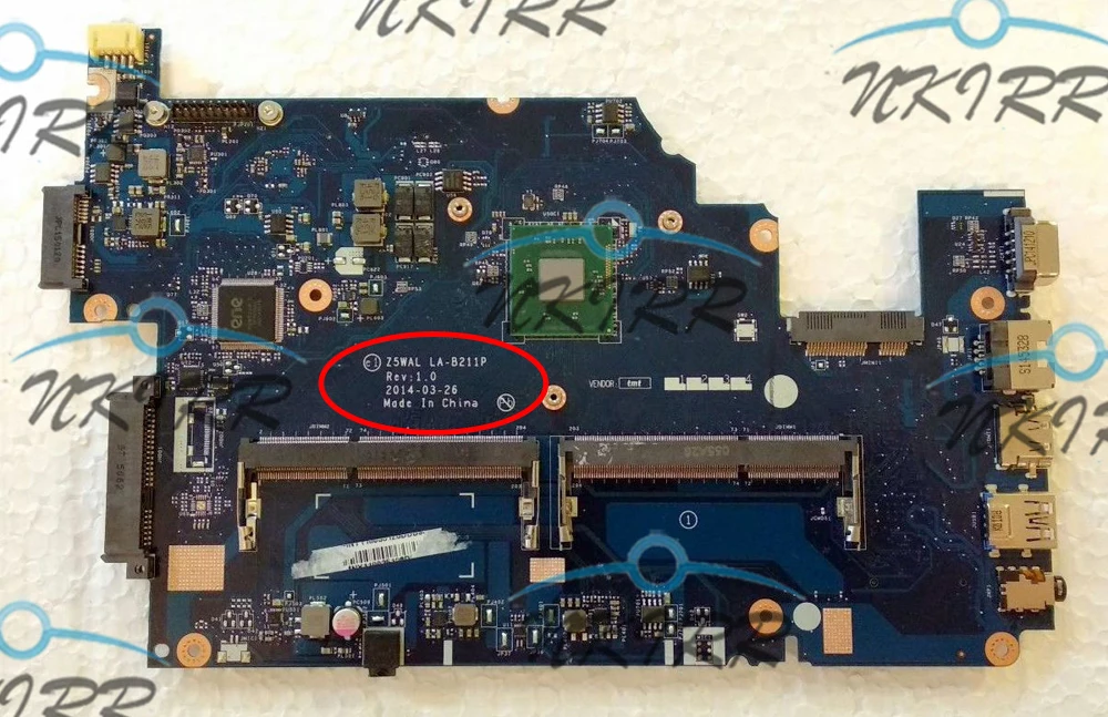 

100% рабочий Z5WAL LA-B211P NBMPL11001 mbдамmy02 NBMNY11002 N2930/N2940 DDR3 Материнская плата для Acer Aspire