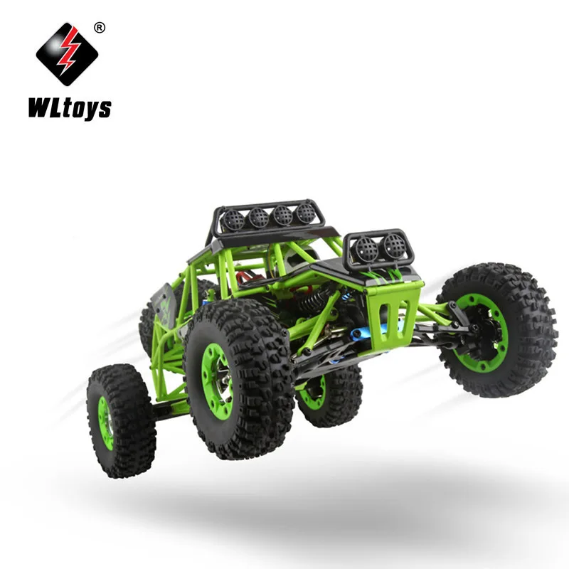 Wltoys 12428-A 1/12 2,4G 4WD 50 км/ч Электрический матовый внедорожный мотоцикл светодиодный фонарь RTR RC автомобиль пульт дистанционного управления