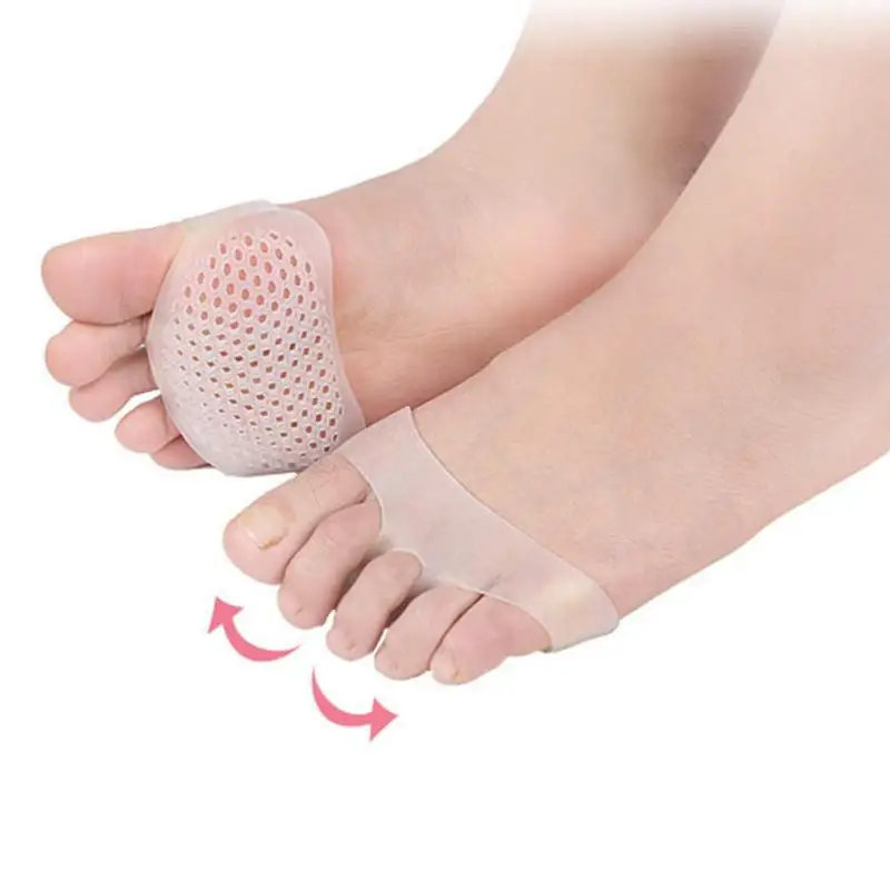 

1pair Breathable Forefoot Pads Honeycomb Pattern for Women High Heel Sore Anti-slip Half Yard Insole Pain Relief Foot Mat Insert