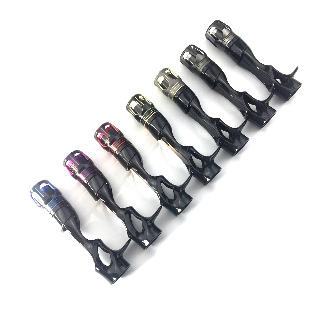 

NooNRoo FCS Reel Seat Aluminum 3K Carbon 4 Part DIY Fishing Rod Building Repair components