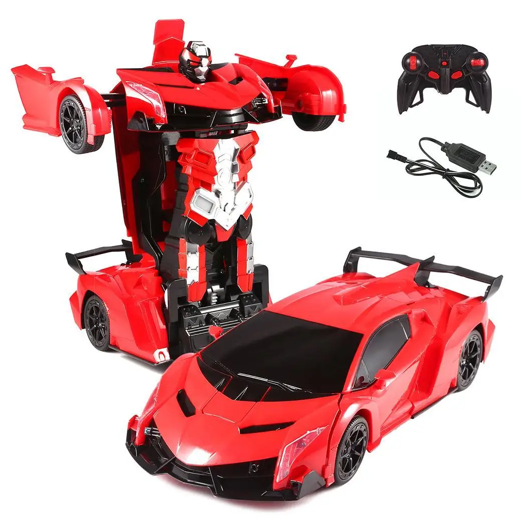 

1:14 One-key Deformation Car Robot Simulation Model with Remote Forward,Backward,Left And Right. Controller