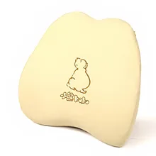 Подушка для талии из пены памяти автомобиля в форме яблока с рисунком медведя(хаки