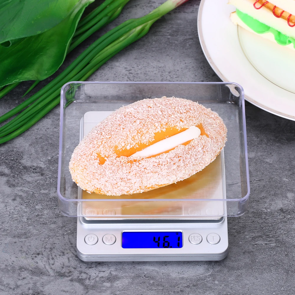 

Accurate Kitchen Scale Accurate To 0.1 Gram Electric Kitchen Food Kitchen Scale With Two Tray Baking Accurate Kitchen Scal Tools