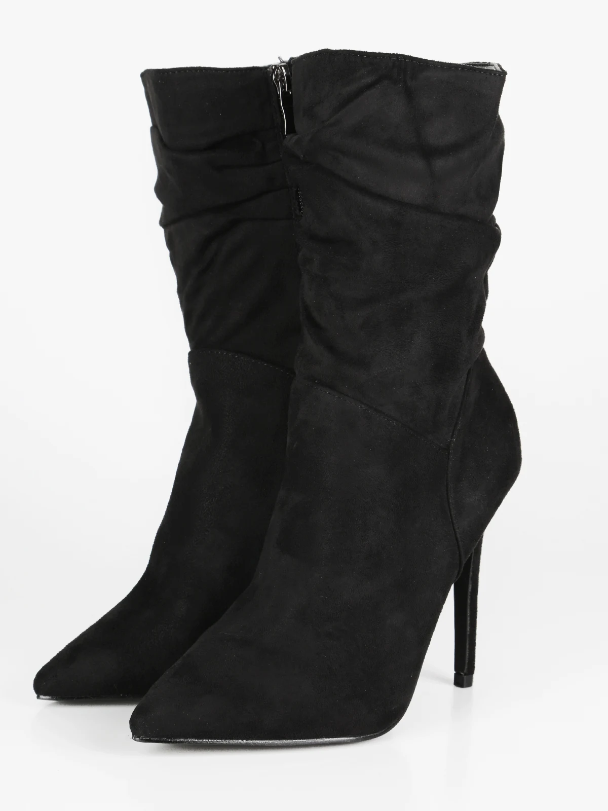 À Bottines Noir Bout Pointu Hauts Talons tsQxdChr