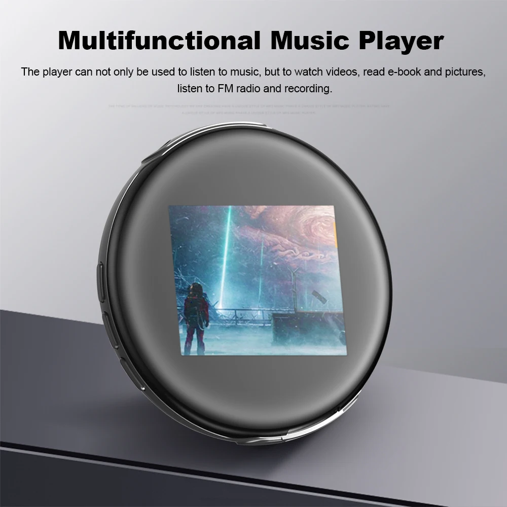 Портативный mp3 плеер docooler RUIZU M1 8 ГБ Bluetooth 4 0 1 44 дюйма TFT экран 3 5 мм|MP3-плееры| |