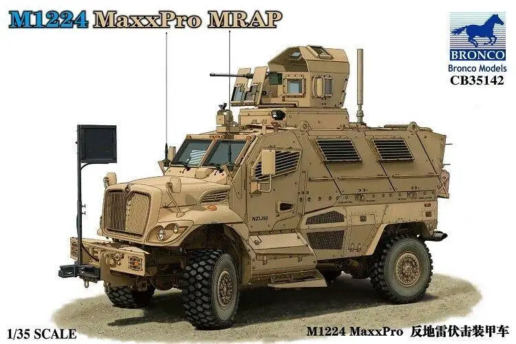 Бронированный противошахтный автомобиль с защитой от застревания BRONCO 1/35 CB35142 M1224