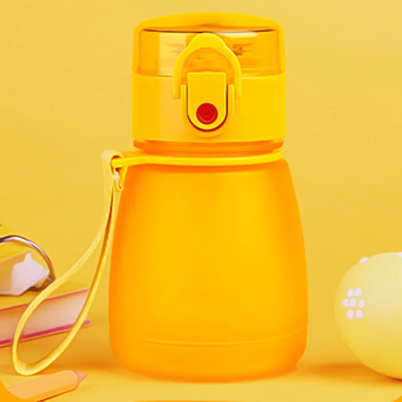 

300ml Kids Water Bottle With Straw Portable Mini Drinking Bottle Cups