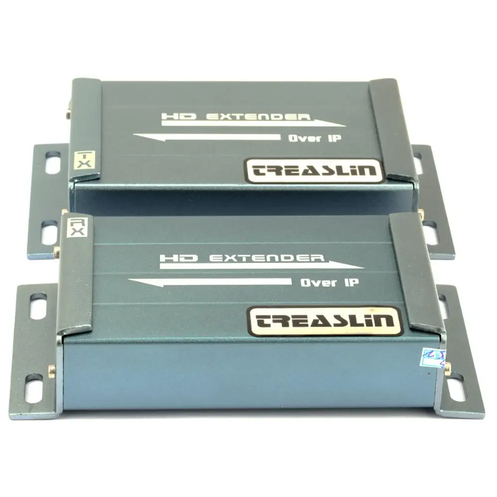 

TreasLin 1080P HDMI IR Extender over Single Cat5e Cat6 Cable HDMI Transmitter and Receiver over TCP/IP for STB TV Box DVD