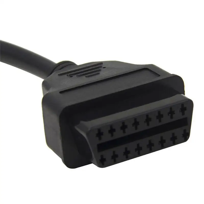 OBD2 16 Pin 20 контактный разъем Диагностический соединительный кабель с адаптером