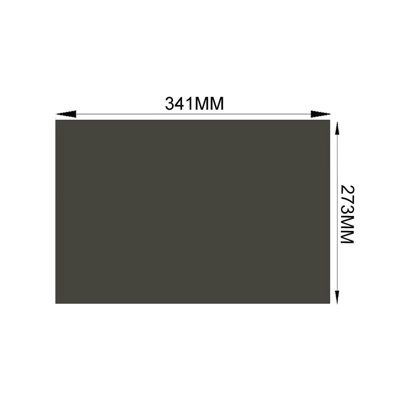 

1PC New 17" 45degree 4:3 Film Polarized Sheet Polarizing Film LCD For Screen Panel