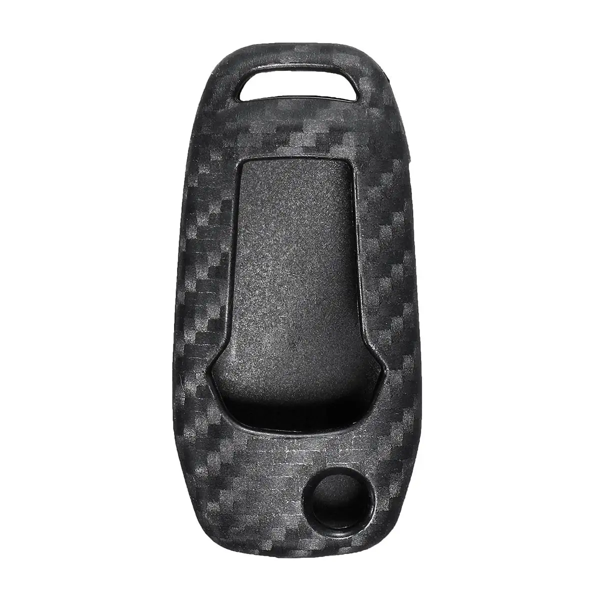 1 Pcs Carbon Silicone Car Key Fob Cover Case Skin Shell 5 Button for Ford F150 F350 F450 F550 for Mustang for Fiesta Styling