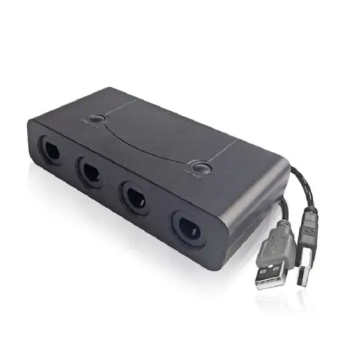 4 портовый контроллер Gamecube NGC для Nintendo Wii U & Switch и ПК USB Конвертеры| |