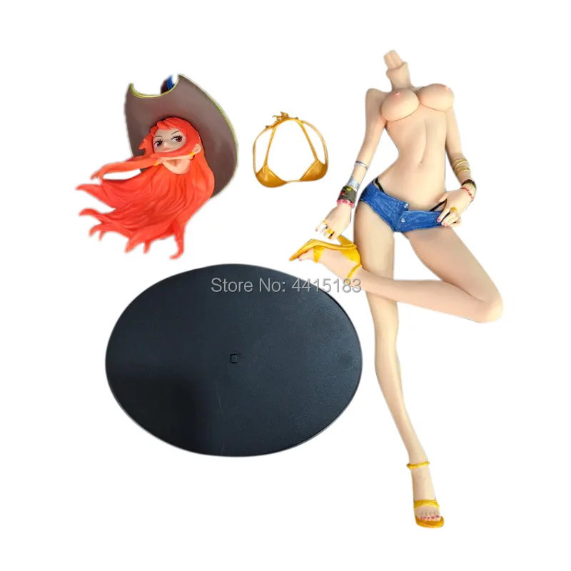 6 styles Anime One Piece The Straw Hat Pirate Nami PVC Action Figure Doll Collectible Model Baby Toy Christmas Gift For Children