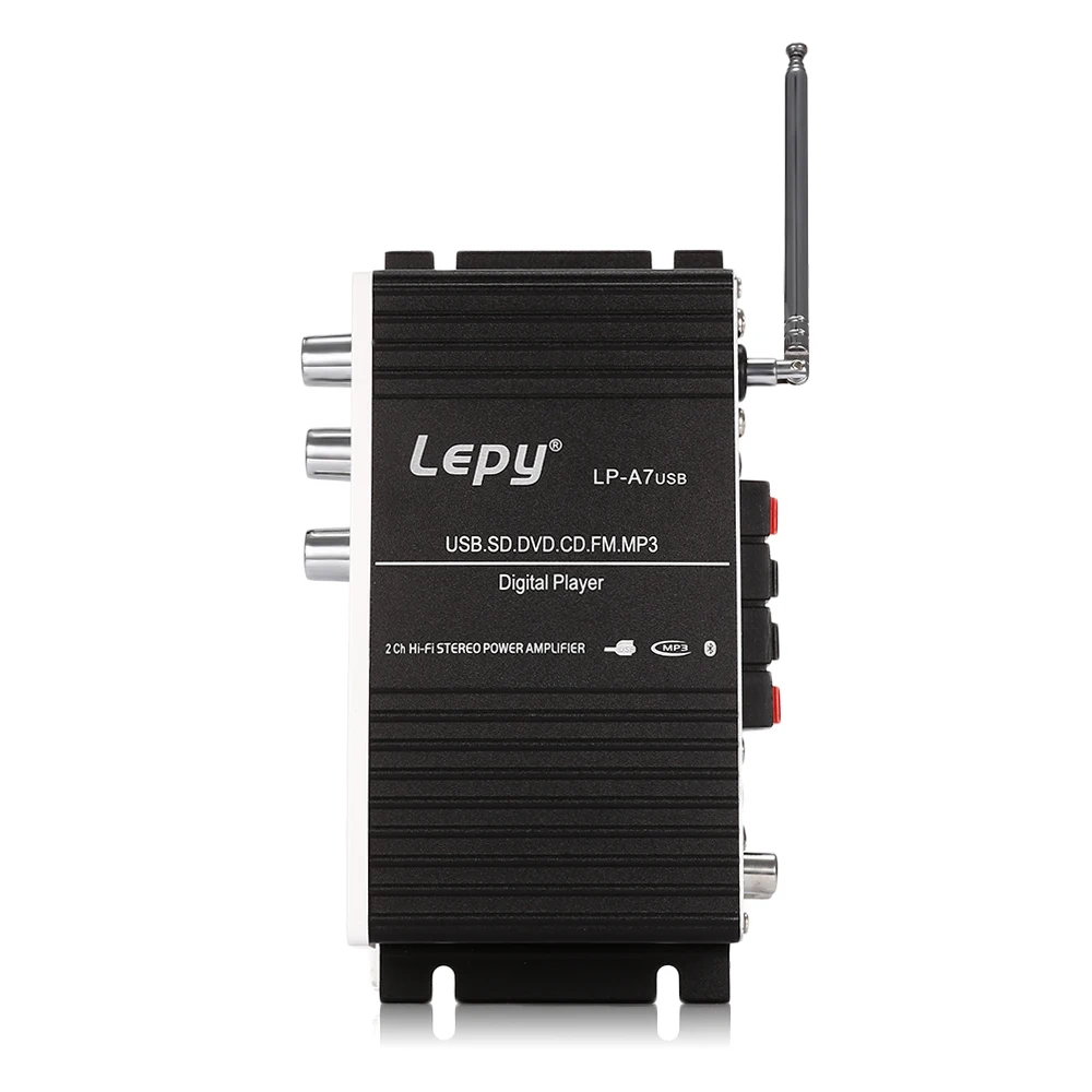 Lepy A7 Беспроводной Bluetooth автомобильный усилитель 2 канала гарнитура для iPhone