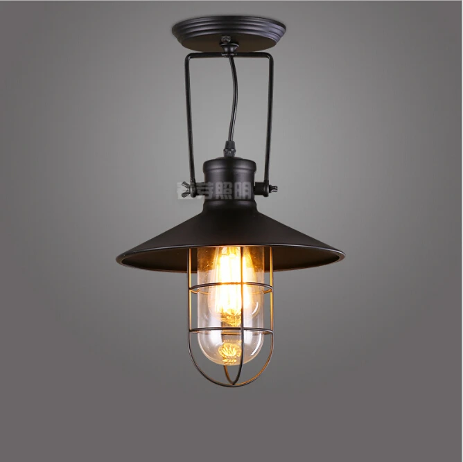 

Modern Iron Ceiling Lamps Led Lighting Living Room Dining Room Loft Retro Ceiling Is Suitable For Voltage Ac 90-260v