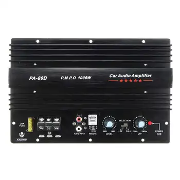 

2017 NEW Arrival 12V 1000W Mono Car Audio Power Amplifier Powerful Bass Subwoofers Amp PA-80D