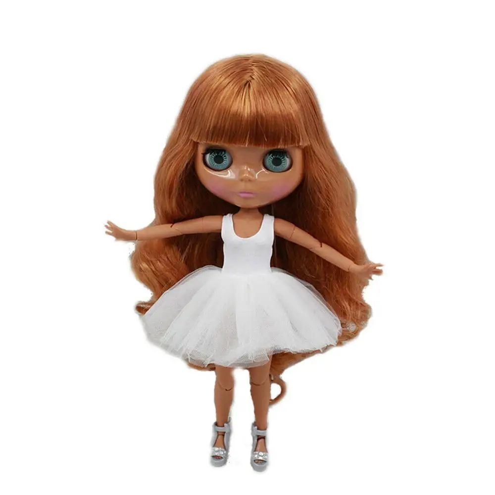 

[wamami] New For 12" Neo Blyth doll Takara doll White Candy Dress Skirt