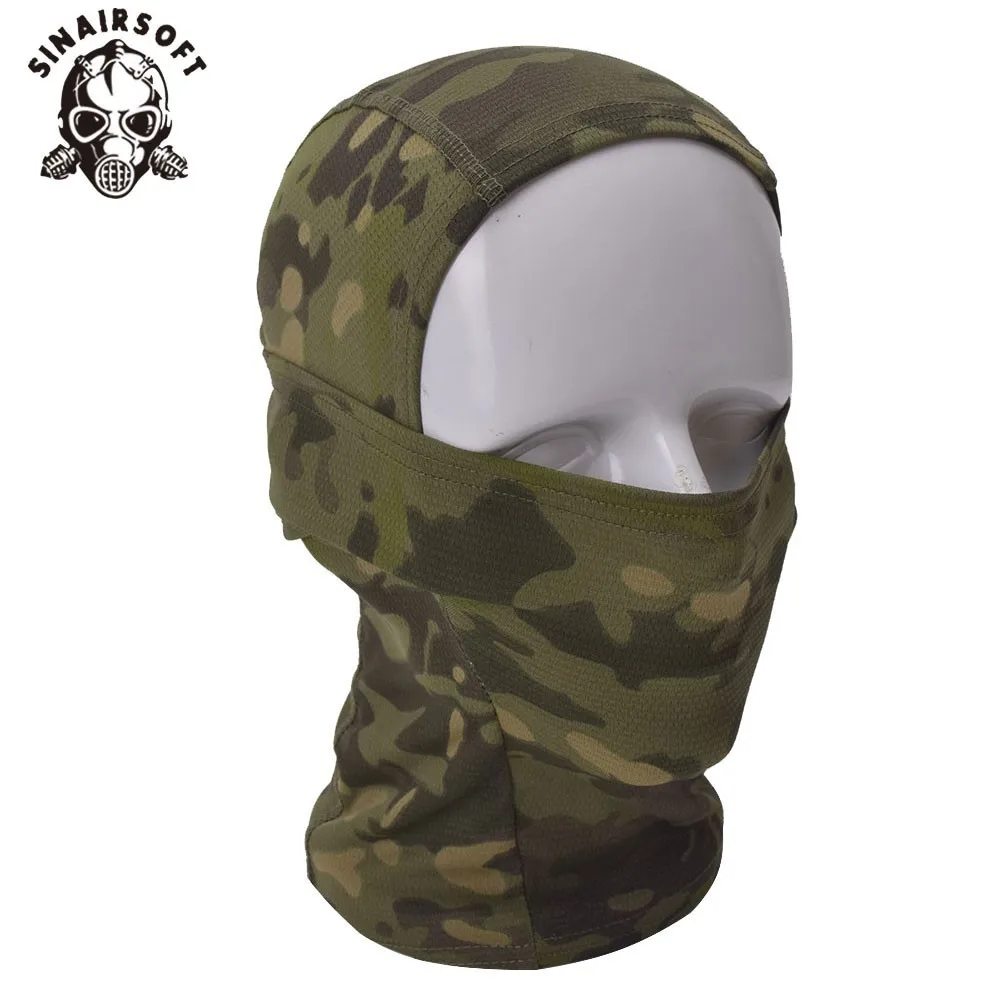

SINAIRSOFT USMC Navy Seal Sniper Breathable Rattlesnake Tactical Full Face Mask For Airsoft Hunting Paintball Bicycle Cycling