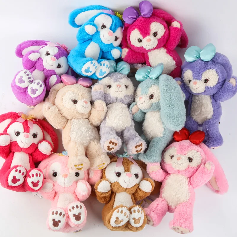 

Cartoon Duffy New Friend ShellieMay Rabbit Stellalou Sitting Posture Rabbit Plush & Stuffed Doll Children Girl Birthday Gift